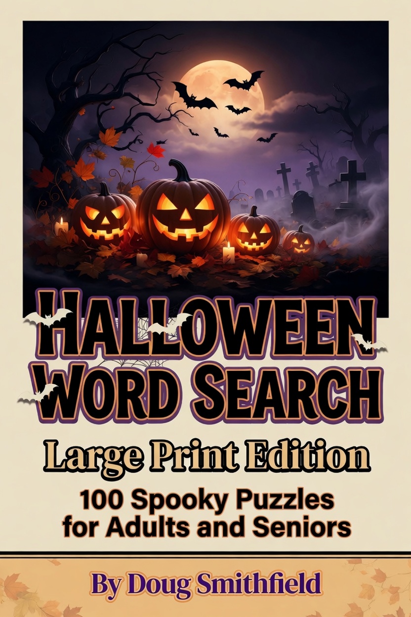 Halloween Word Search cover